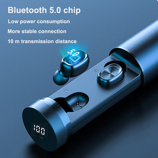 Bluetooth Earphone 5.0 Wireless 8D HIFI