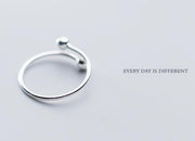 S925 silver ring women