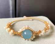 14K Gold Wrapped Handmade Bracelet