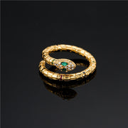 Fashion Gold Color Snake Ring