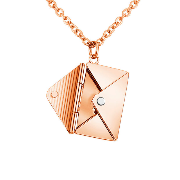 Jewelry Envelop Necklace Women