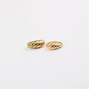 Bread ring titanium steel ring women