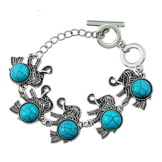 Elephant Charm Bracelet