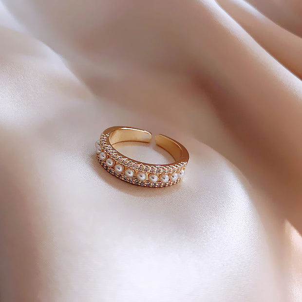 Pearl ring women