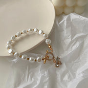 Fashion Stone Pearl Bracelet For Woman