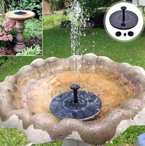 Solar Water Garden Floating Fountain