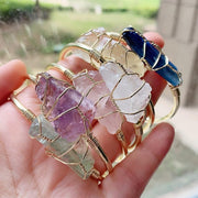 Explosive Natural Crystal  Bracelet